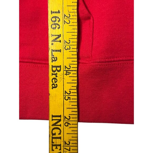 GAP  Hoodie Large Pullover Pink Cotton Blend Pocket Long Sleeve Athleisure - Picture 11 of 16